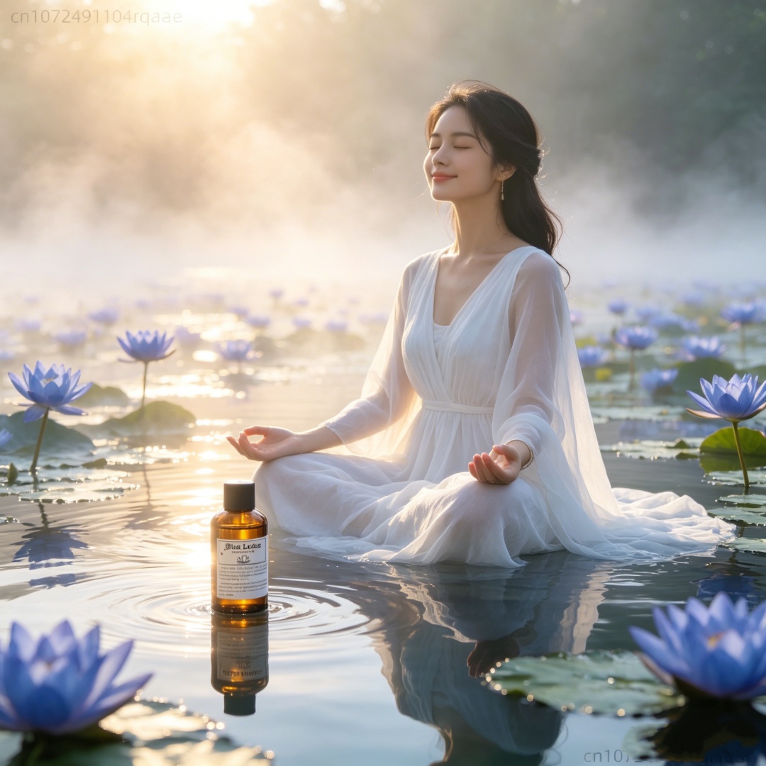 Home Fragrance Organic - Reines Natürliches Blaues Lotus Ätherisches Öl