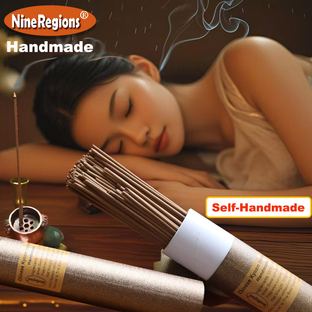 Home Fragrance Organic - Premium QiNan Oudh Räucherstäbchen Handgefertigt Umweltfreundlich