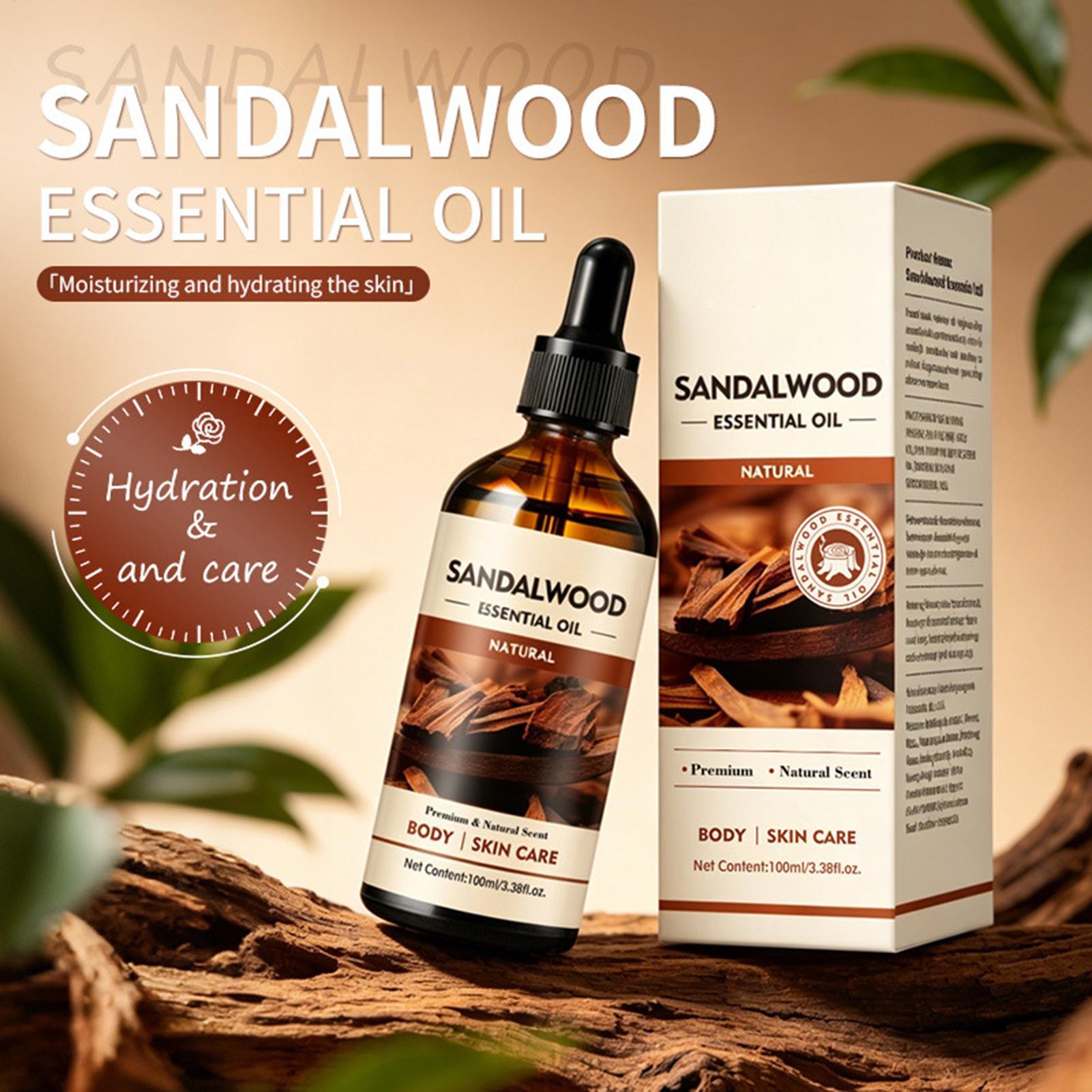 Home Fragrance Oils For Diffusers - Sandelholz-Duftöl 100ml Natürliches Aromatherapie-Ätherisches Öl für