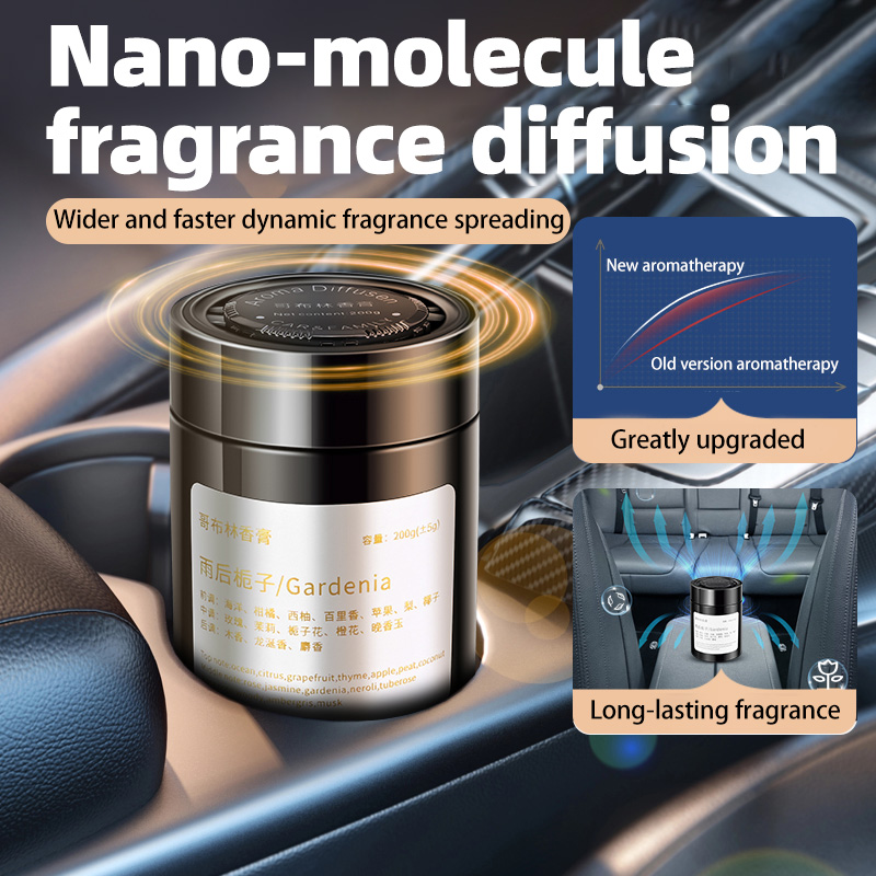 Home Fragrance Jar - Auto-Lufterfrischer, Neues Modell Duftöl für Autos,