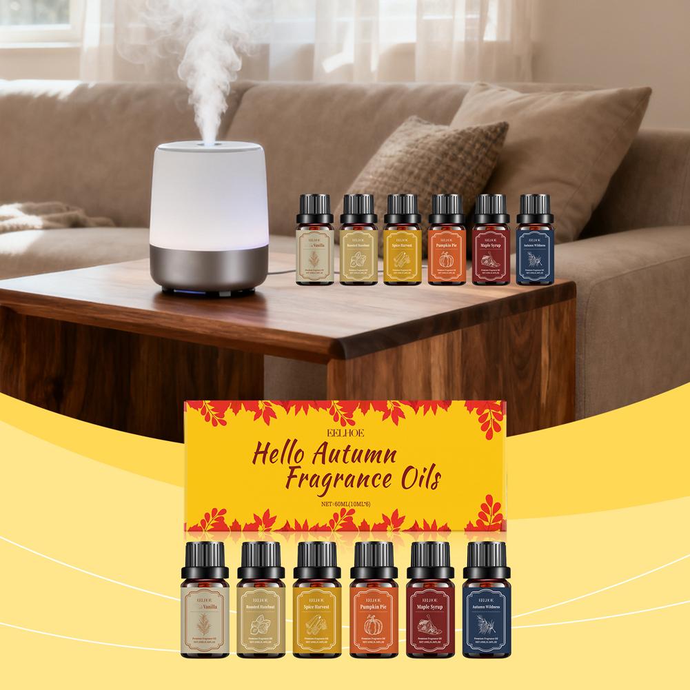 6 x 10 ml Herbstdiffusor-Duftö – Home Fragrance Vanilla Scented Candle Bewertung und Preis