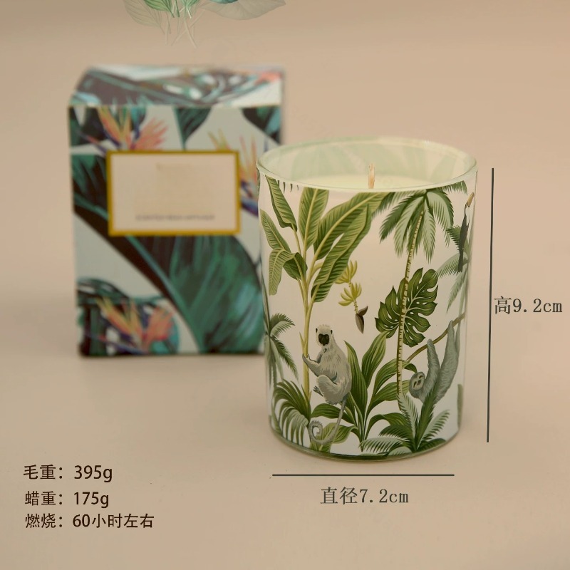 Glasgefäß Sojawachs Duftkerze  – Home Fragrance Jar Bewertung und Preis