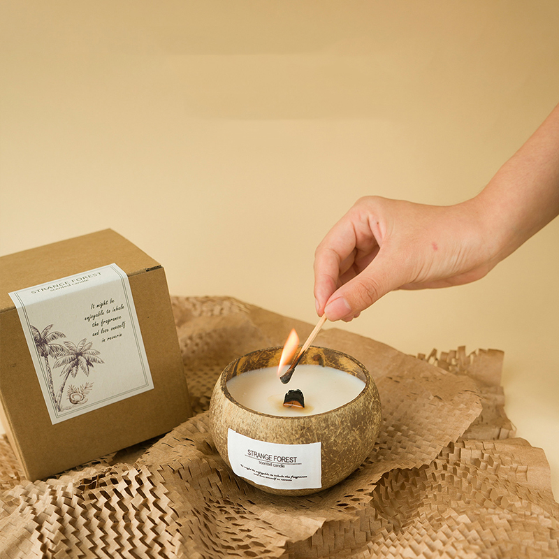 Kokosnussschalen-Aromatherapie – Home Fragrance Scented Candle Bewertung und Preis