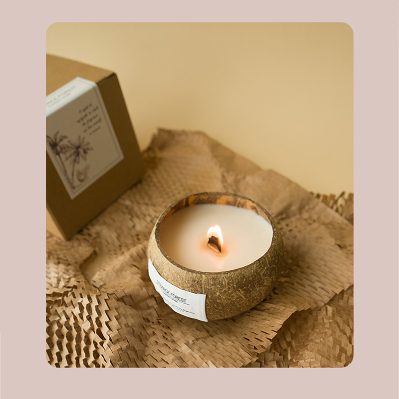 Kokosnussschalen-Aromatherapie – Home Fragrance Scented Candle Bewertung und Preis
