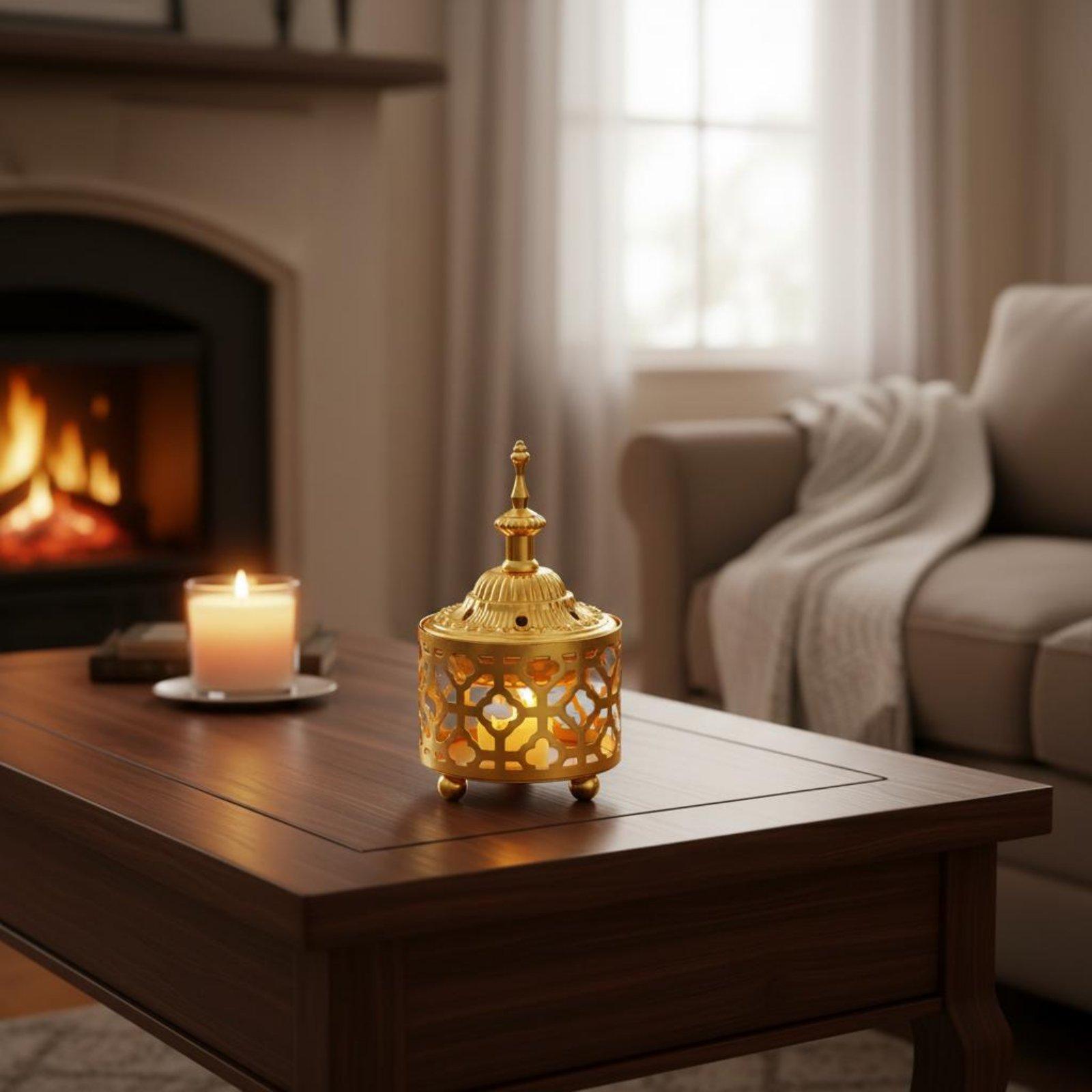 Goldener, hohl geschnitzter Rä – Home Fragrance Scented Candle Bewertung und Preis