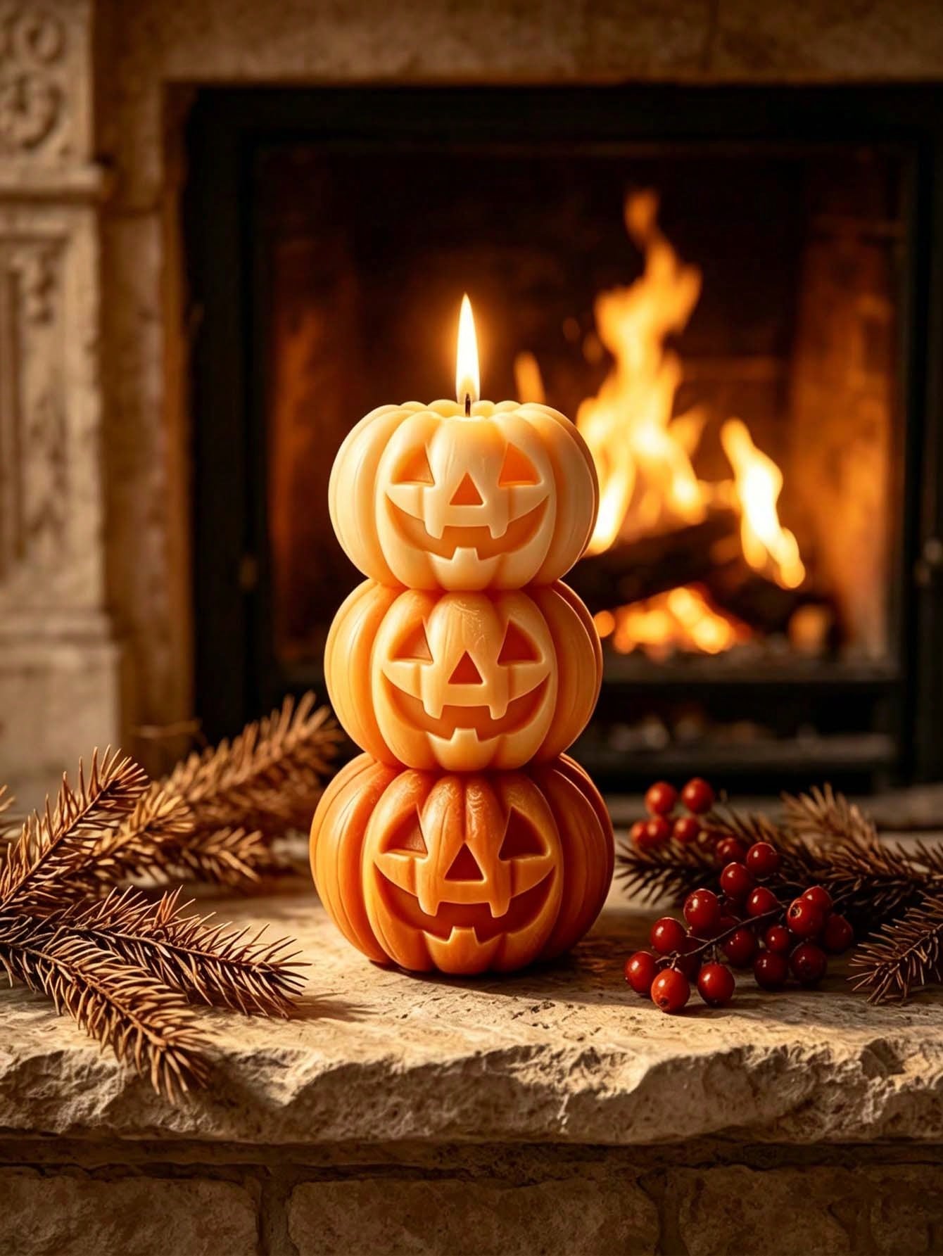 1 Stück Halloween 3-Schicht-Kü – Home Fragrance Scented Candle Bewertung und Preis